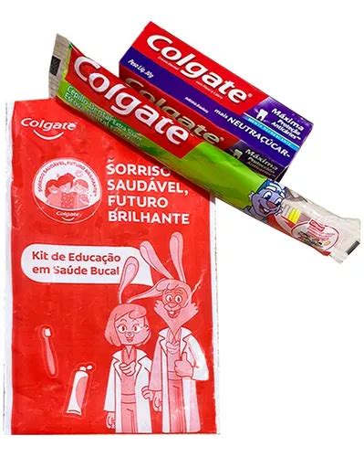 Kit Higiene Bucal Dr Dentuço Colgate Caixa Com 10 Und