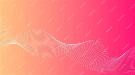 Premium Vector | Gradient white linear orange gradient background