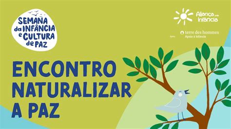 Naturalizar a Paz Semana da Infância e Cultura de Paz 2023 YouTube