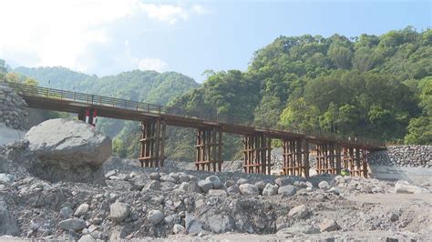 南橫必經「明霸克露橋」 短期鋼便橋拚撐2年