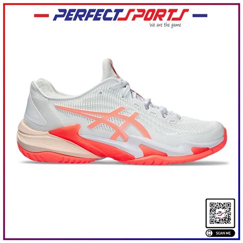 Asics Court Ff 3 Womens Tennis Shoes Whitesun Coral