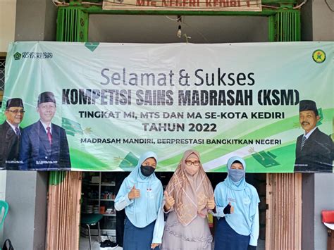 BANGKITKAN PRESTASI LEWAT KSM 2022 Mtsn 3 Kota Kediri