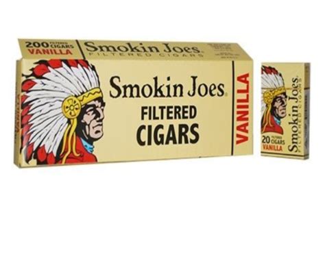 Smokin Joes Filtered Cigars Vanilla 799170152519