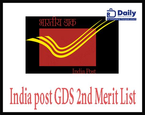 India Post GDS 2nd Merit List 2022 ALL CIRCLES Check Post Office 2nd