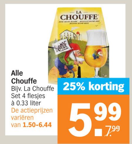 La Chouffe Speciaalbier Folder Aanbieding Bij Albert Heijn Details