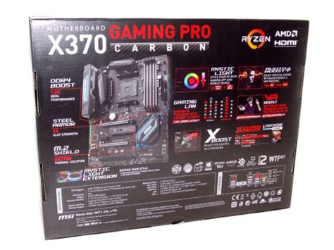 MSI X370 Gaming Pro Carbon Review - Overclockers Club