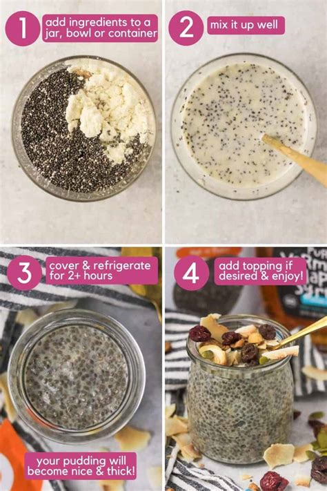 High Protein Chia Pudding Colleen Christensen Nutrition