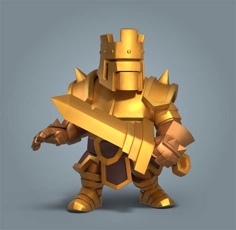 Surface Digital Clash Of Clans League Barbarian King