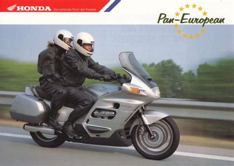 Prospekt Honda St Pan European Prospekt Brochure Seiten