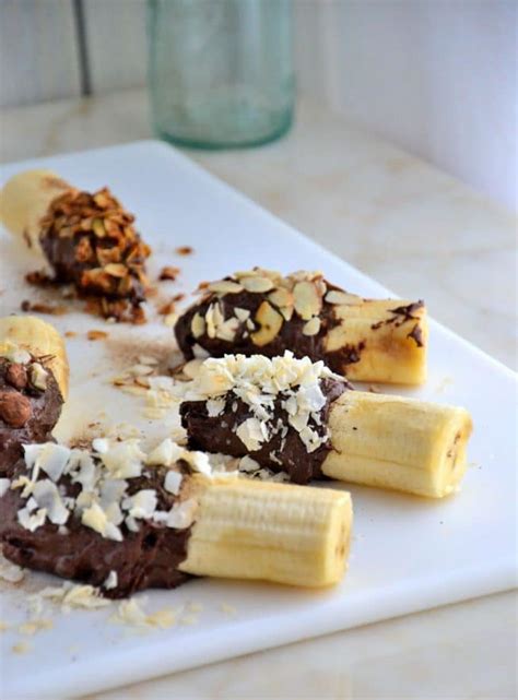 Easy Chocolate Covered Bananas {gluten Free Dairy Free Soy Free Vegan Paleo} Amie Valpone