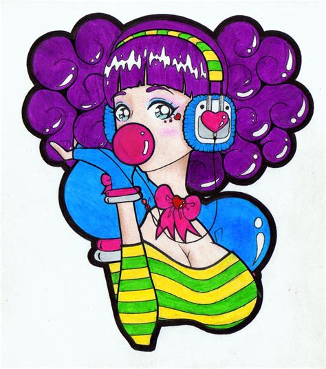 Bubblegum Girl By Endorfinas On Deviantart