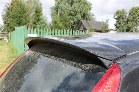 Спойлер — Lada Калина Хэтчбек (1G), 1,6 л, 2009 года | стайлинг | DRIVE2