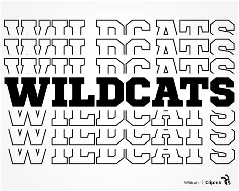 Wildcats svg, Sports team svg | svg, png, eps, dxf, pdf - ClipInk