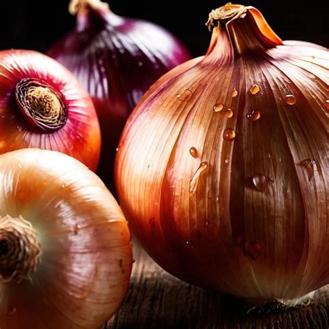 Premium Photo Onion Fresh Raw Organic Vegetable