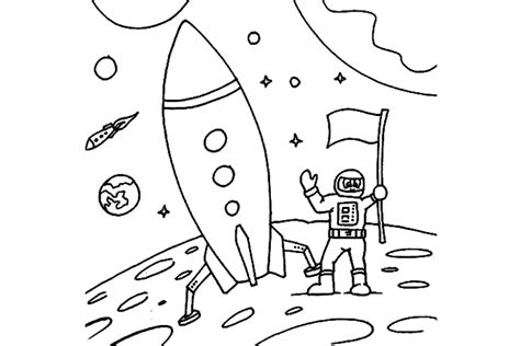 Total 91 Imagem Desenhos De Astronauta Para Colorir Br Thptnganamst