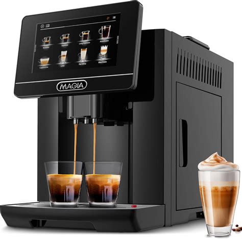 amazoncom zulay magia fully automatic espresso machine  grinder