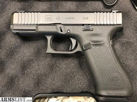 Armslist For Sale Gen 5 Glock Model 45 9mm Wnight Sights