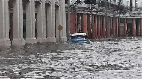 Intensas Lluvias Han Dejado Inundaciones En Varias Zonas De La Habana