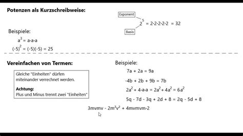 Kapitel Terme Vereinfachen Zusammenfassen Und Aufl Sen Mathe