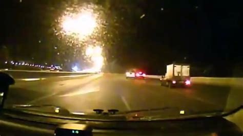 Dash Cam Wrecks Truck Crashes On Highway Accident Dashcam Camera