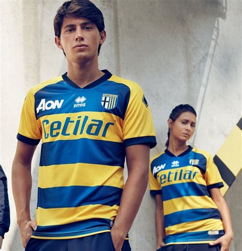 Parma Calcio Errea Home Away And Third Kits Football