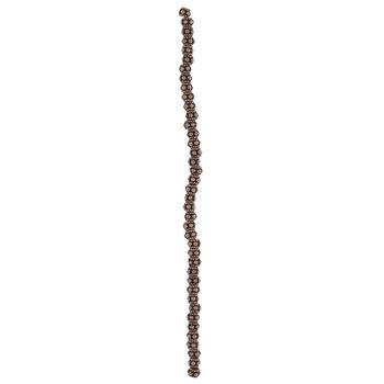 Braided Rondelle Metal Bead Strand Hobby Lobby