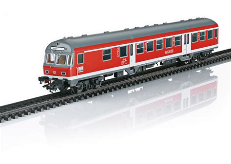 43831 Märklin HO Cab Control Car Steuerwagen 2nd Class Silberling DB