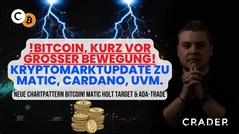 BITCOIN Kurz Vor GROSSER Bewegung KRYPTOMARKTUPDATE Zu MATIC