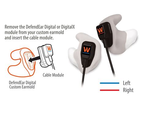 Westone Defendear Digital Bluetooth Cable 64109 Westone Defendear