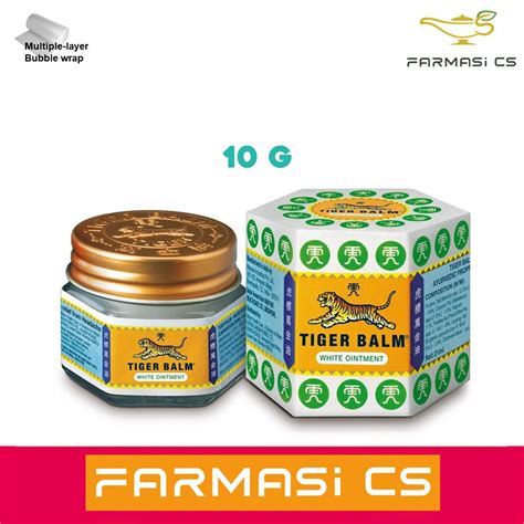 Tiger Balm White Ointment G Exp For Headache And Nasal