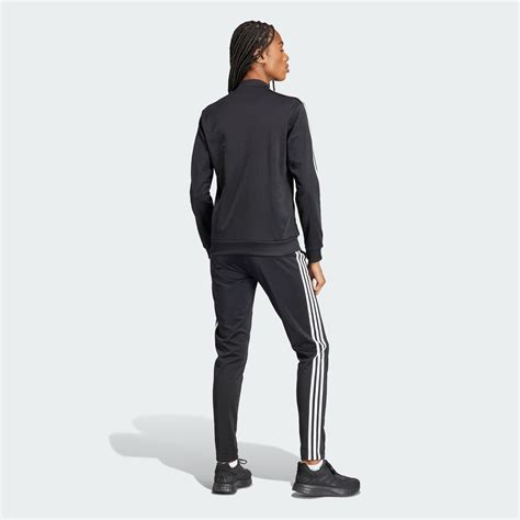 Adidas Essentials 3 Stripes Track Suit Black Adidas UAE