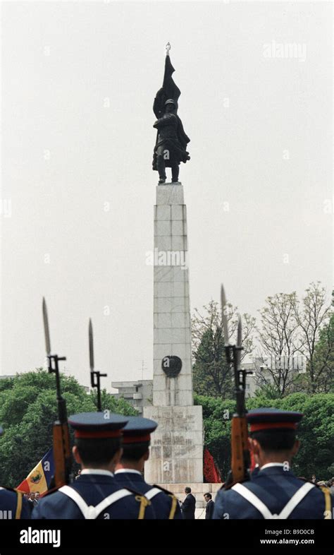 A Monument To Soviet Heroes Who Fell Liberating Romania From Nazism