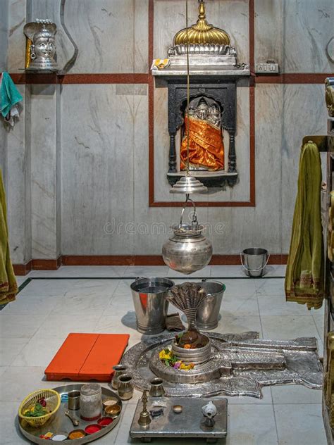 In Side View Of Vintage Old Mankeshwar Shiv Temple Hansraj Ln Byculla