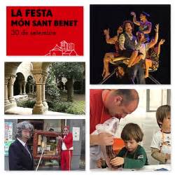 FESTA POPULAR AL MÓN SANT BENET PER CELEBRAR EL DESÈ ANIVERSARI