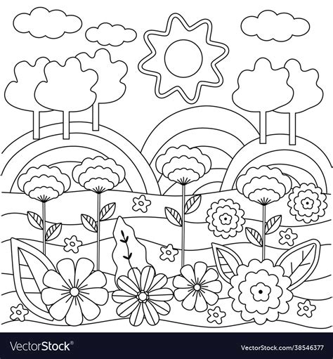Cloud Coloring Pages For Kids