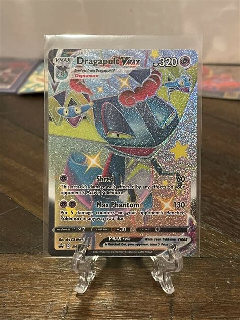 Mavin Pok Mon Tcg Dragapult Vmax Rebel Clash Swsh Holo Promo