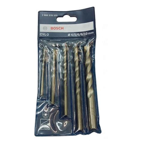 √ Harga Bosch Mata Bor Beton Cyl 2 Masonry Drill Set 5 Pcs Terbaru