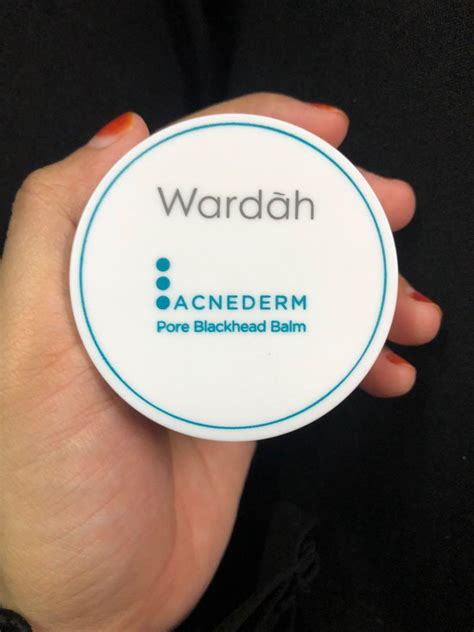 Wardah Acnederm Pore Blackhead Balm Beauty Personal Care Face Face