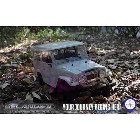 Rc Wd Gelande Ii Truck Kit W Cruiser Body Set Macro Hobby Hk