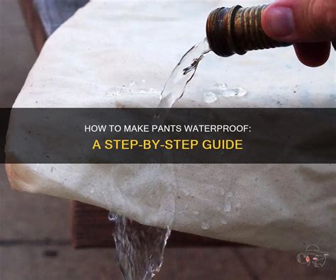 How To Make Pants Waterproof: A Step-By-Step Guide | ShunVogue