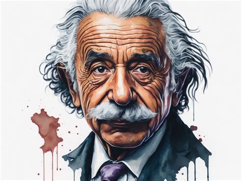 Premium Ai Image Albert Einstein