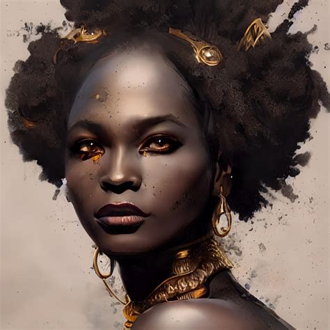 The Daughter Of Melanin Digital Art By Cookiez Kreationz Fine Art America