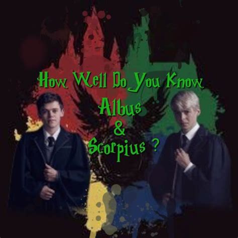 How much do you know about Albus Potter & Scorpius Malfoy? | Harry ...