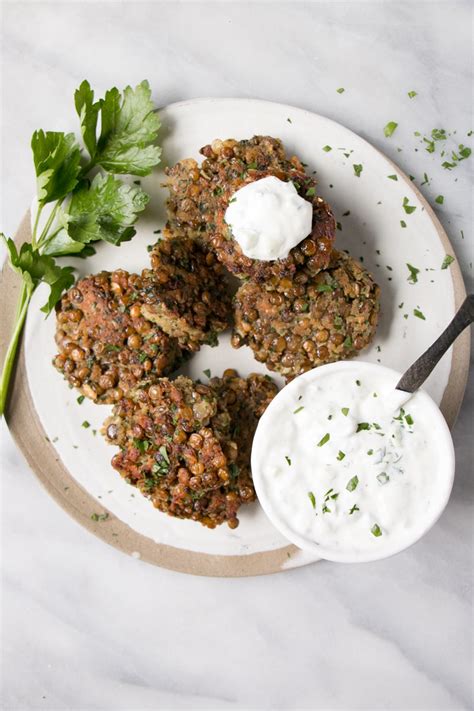 Lentil Patties With Herbs My Kitchen Love