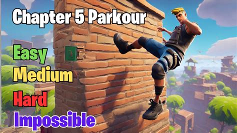 Chapter Parkour Course By Itsgunt On Yt Fortnite