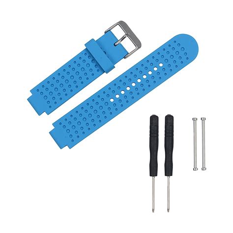 Soft Silicone Strap Replacement Watch Band For Garmin Forerunner 230