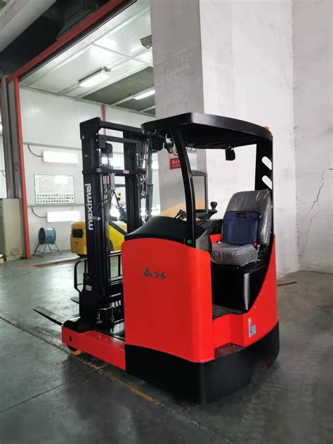 Xe Nâng điện đứng Lái Reach Truck Xúc Lật Nhỏ Xe Nâng Hàng Chính Hãng