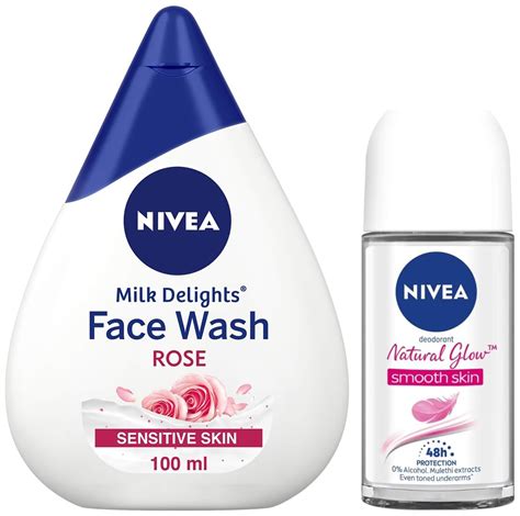 Buy Nivea Deodorant Roll On Whitening Smooth Skin For Women 50ml And