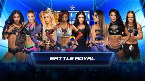 Wwe K Drinsterverse Smackdown Women S Battle Royal For Right To