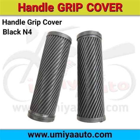 Handle Grip Cover G2 N6 Black For All Bikes And Ev Scooters Umiya Krupa